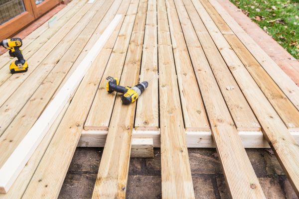 Damaged Deck Boards Repair in Redmond