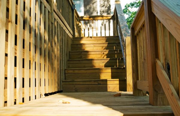 Deck Steps Replacement in Redmond